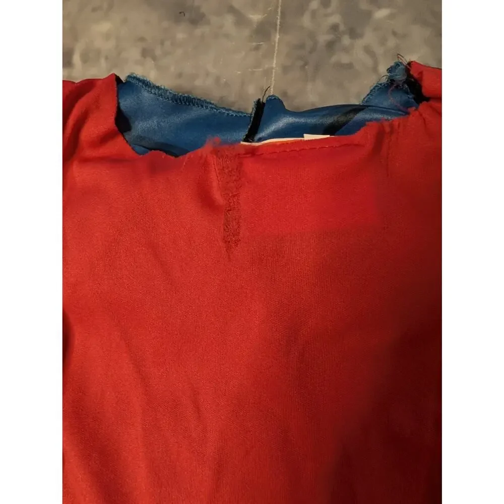 Superman Halloween Costume 3T/4T Muscle Jumpsuit & Cape DC Comics Toddler Boys - Picture 6 of 13
